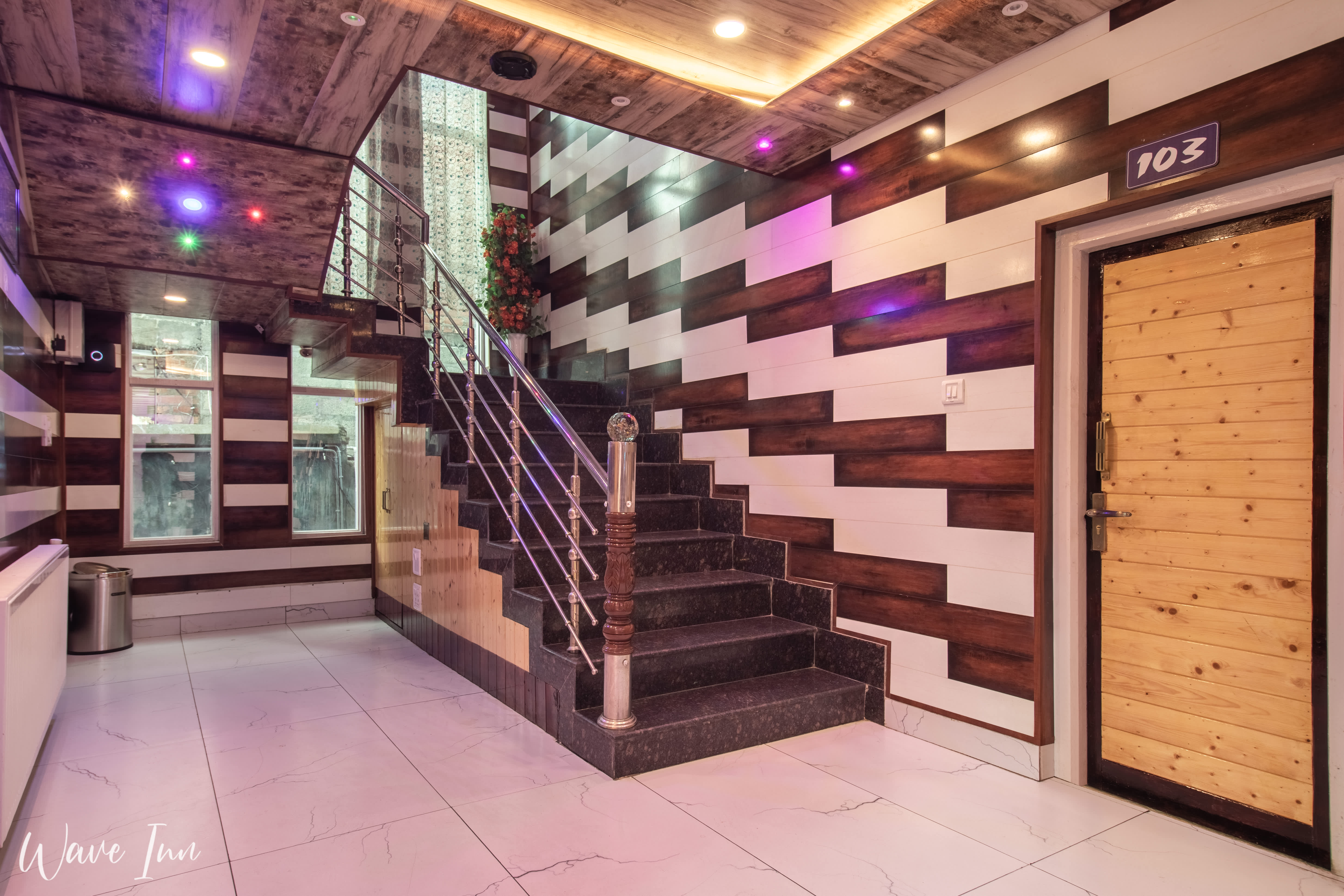 Stairs and hallway